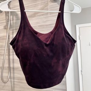 Lululemon align diamond dye tank size 8